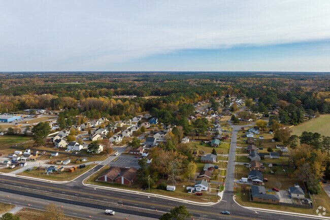 Cyprus neighborhoods are nestled among mature trees and natural green spaces.