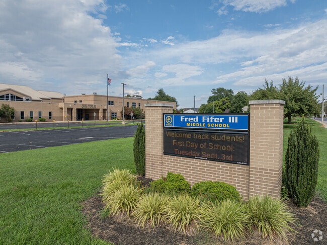 Fred Fifer III Middle School starts the school year in September.