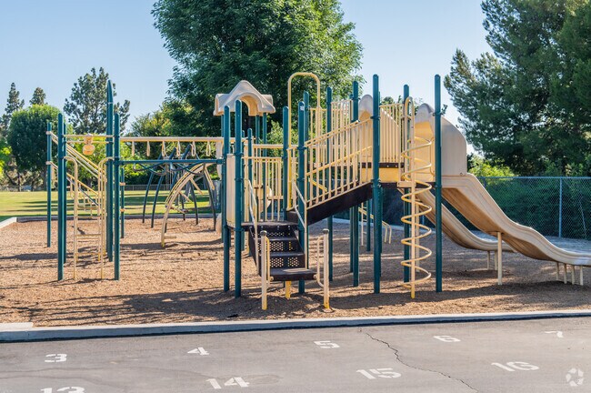 Children at Mission Viejo Christian School have fun at the playgrounds.