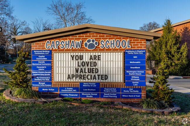 Capshaw Elementary is part of the Putnam County School District.