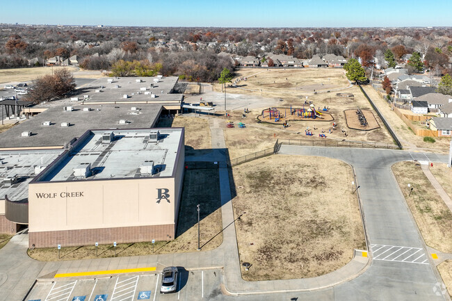 Wolf Creek Elementary is located on 101st Street just East of Olive Avenue.