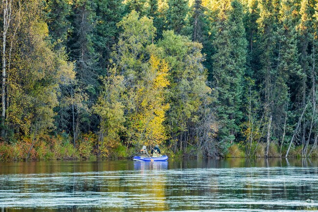 The Chena River State Recreation Area offers recreational opportunities, including rafting.