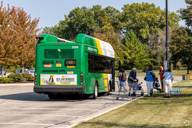Imperial Pride residents utilize public transit to get around Green Bay.