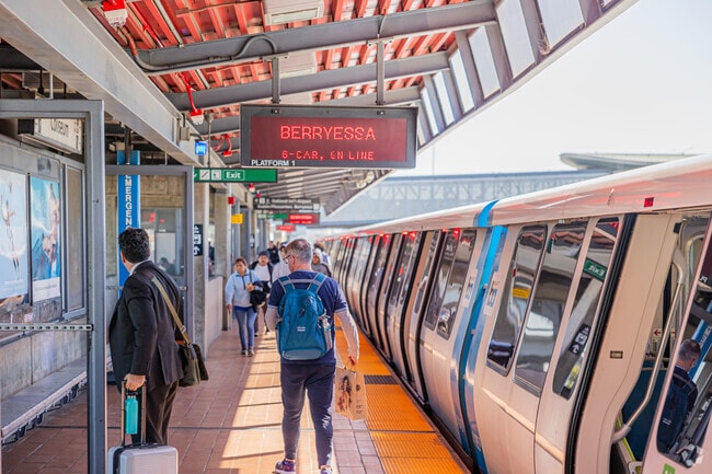 Highland's BART Station offers easy access to Oakland and beyond.