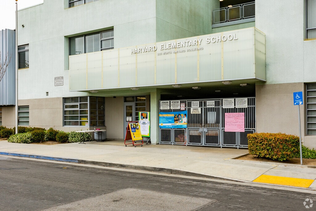 Harvard Elementary School is located in East Hollywood, Los Angeles.