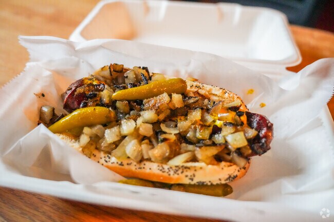 Come have a taste of one of the top 21 best hotdogs in America at Uncle Franky's.