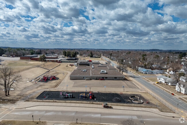 There is a large playground at Altoona Middle and Intermediate School.