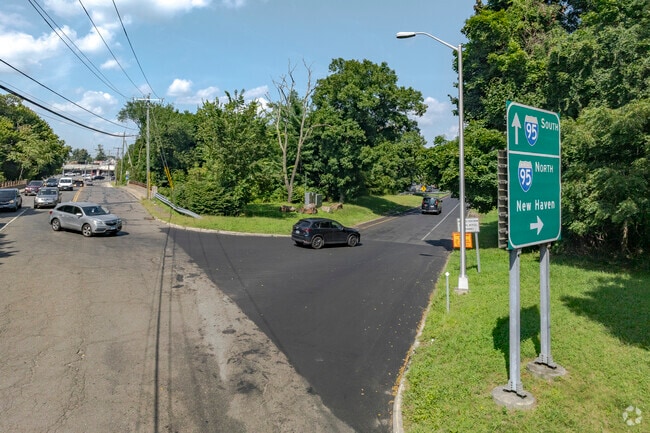 The CT turnpike (i95) is located on the southern end of the West Norwalk neighborhood.