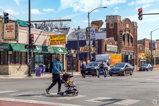 West Town residents are known to frequent the Division Street shops and restaurants.