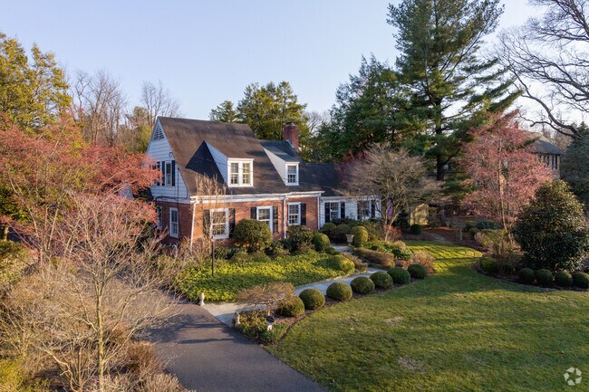 Wyndmoor offers beautifully landscaped yards tucked away on spacious lots.