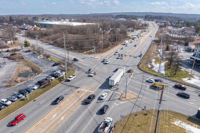 Route 100 and Route 13 intersect in Lionville giving easy commuter access.
