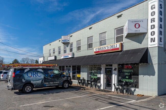 There are a variety of small locally owned shops and restaurants along Country Club Road in South Fork.