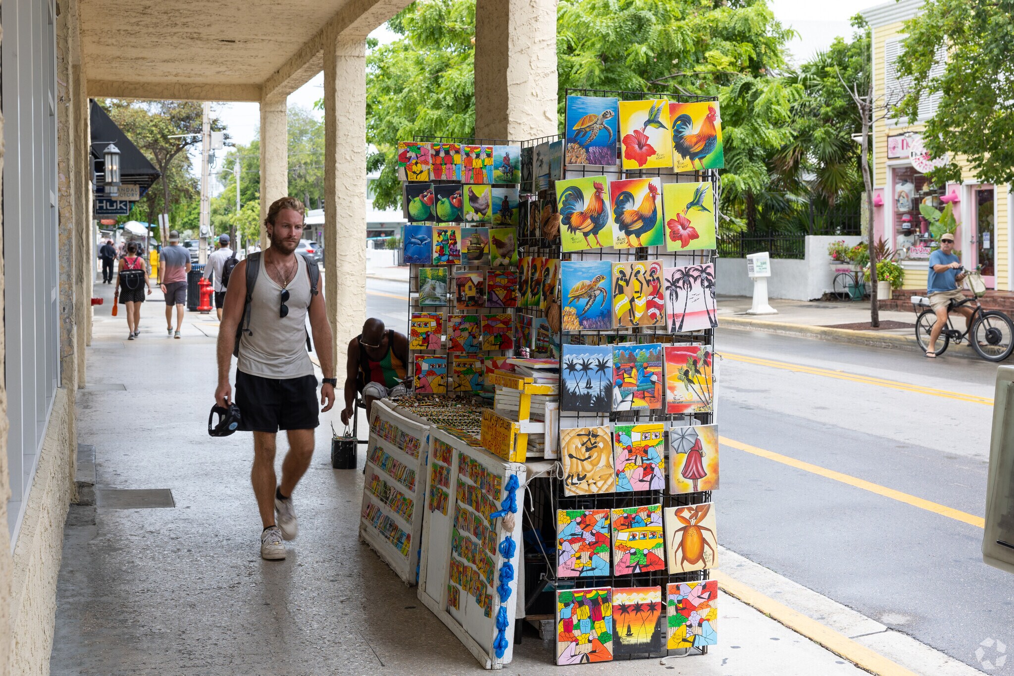 The art district of Key West is part of the Casa Marina lifestyle.