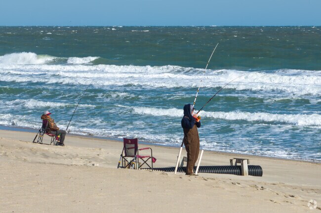 The people of Kure Beach enjoy active lives centered around the ocean.