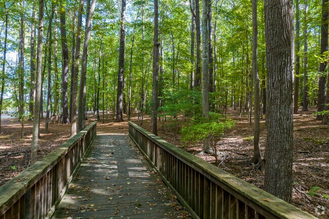 Hiking trails and outdoor adventure are only minutes away for Saunders residents.