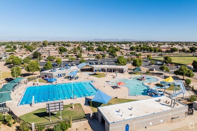 The Valley Aquatic Center in Falls Ranch is a great place to learn how to swim.