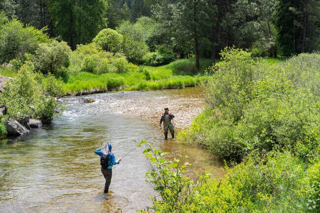 Lots of locals enjoy fishing at one of the many nearby bodies of water in Pinehurst.