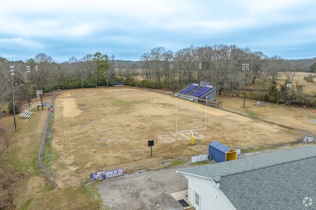 Cornerstone Christian School has lots of green space to play.