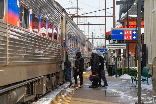 Trips to Philadelphia are made easily from the SEPTA station in Morton.