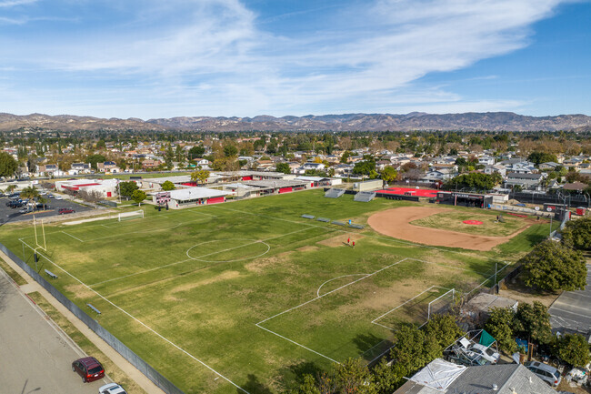 Grace Brethren Jr/Sr High School has many sports fields.