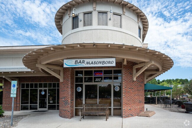 Bar Mason is a popular spot in the Masonboro neighborhood.