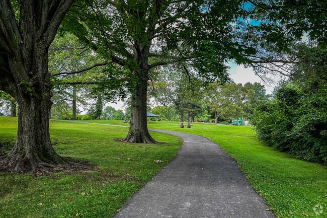 Walnut Hill charm extends to its tree-lined streets and shaded trails.