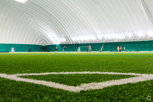 Kids at LEAD Prep Academy stay active and engaged through indoor soccer and youth sports programs.