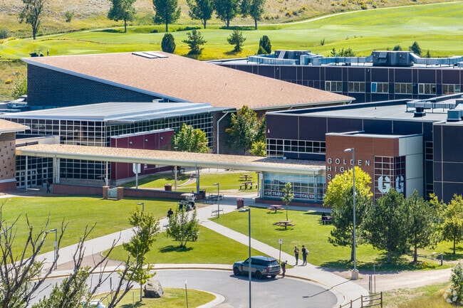 Golden High School is a highly rated school with an A minus on Niche.