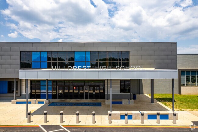 Hillcrest High School in north Springfield provides public education for 9th through 12th grades