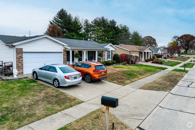 Ranch-style homes are among the many architectural styles found in Hazelwood.
