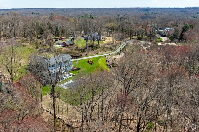Weston is a small countryside town in Connecticut with local businesses, lots of green space and secluded homes with acreage.