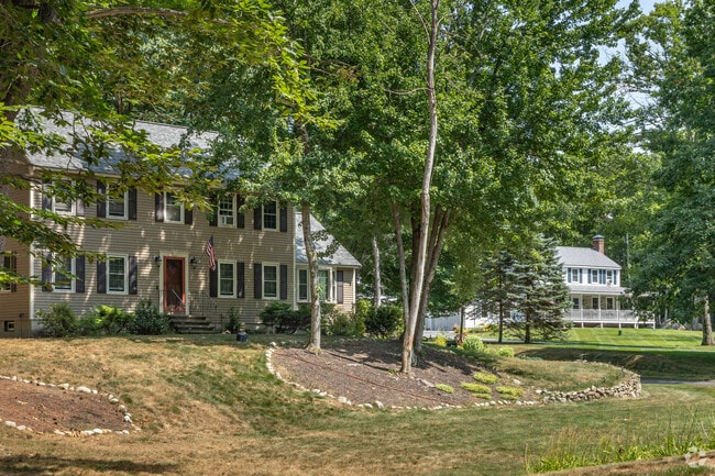 Several styles of Colonial Revival can be found throughout Bow.