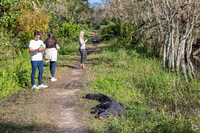 Rural Estates residents can admire the local wildlife at CREW Bird Rookery Swamp Trails.