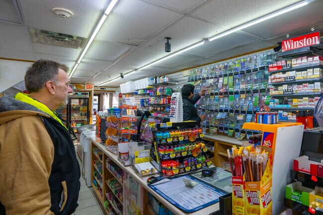 The Lynnfield St Market is the go-to spot for scratch tickets and groceries in Lynn Woods.