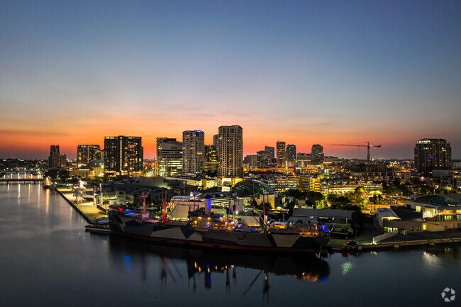 The day and night views in the Channelside area are stunning.