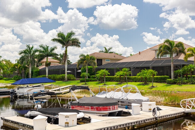 Many homes in The Quarry have waterfront views and easy access to docks.