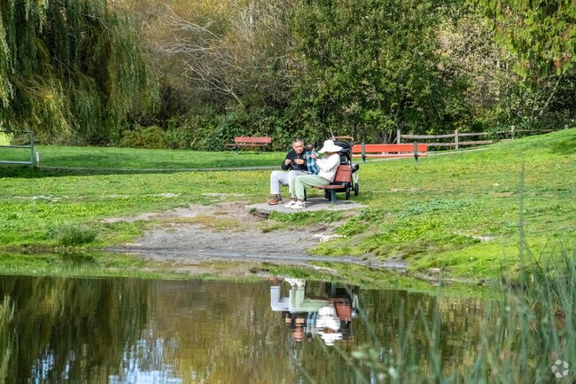 Ballinger offers families plenty of outdoor spaces to enjoy a relaxing day.