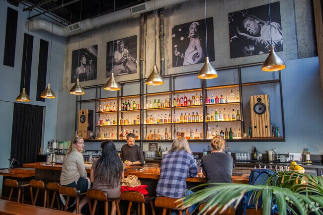 Uptown's hidden gem, Bar Shiru serves delicious cocktails in a classy vinyl atmosphere.