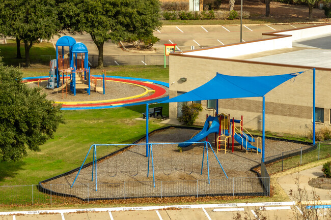 There is plenty of room for all the kids to play at Richardson Classical Academy.