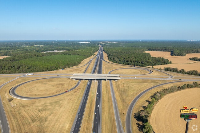 Irvington residents commute via I-10 to Mobile and beyond.