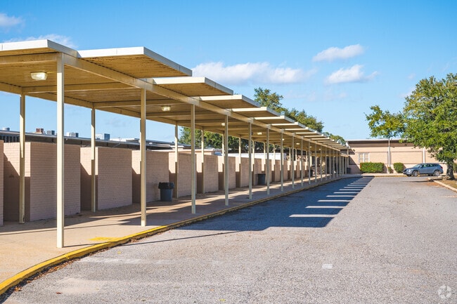 Mary G. Montgomery High School-carpool area