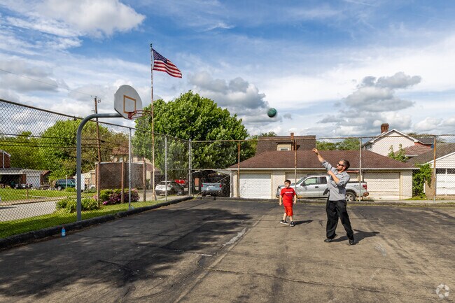 Shoot some hoops at Duke Park.