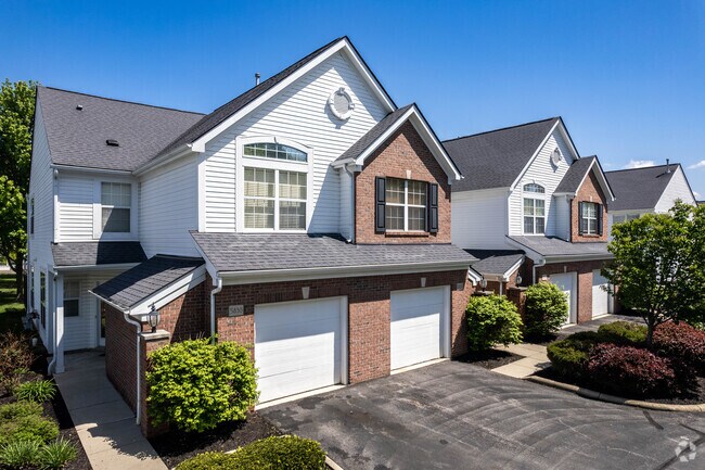 Two-story townhomes and condos in Trouville are available for purchase.