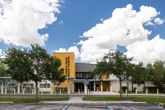 Cypress Palm Middle School is one of several schools in Rural Estates.