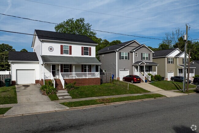 Salters Creek features new construction homes as part of ongoing revitalization efforts.