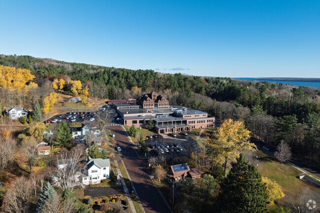 Bayfield Elementary School is nestled in the bluffs overlooking Lake Superior.