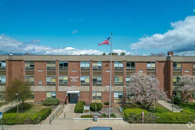Waltham High School in Waltham Massachusetts.
