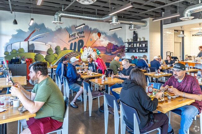 Matt's Big Breakfast in North Peoria attracts locals in the morning.