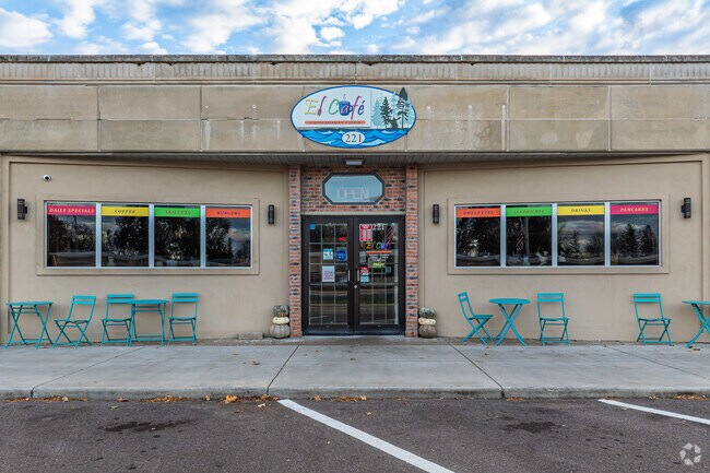 El Café is a local gathering spot for casual meals and conversation.