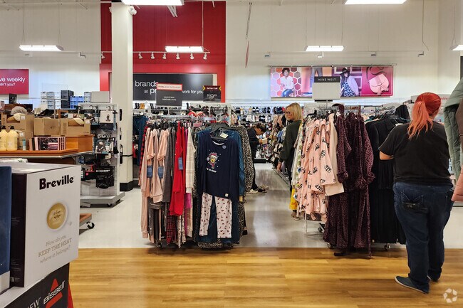 TJ Maxx is a discount retail store Patton Village locals love to shop in.